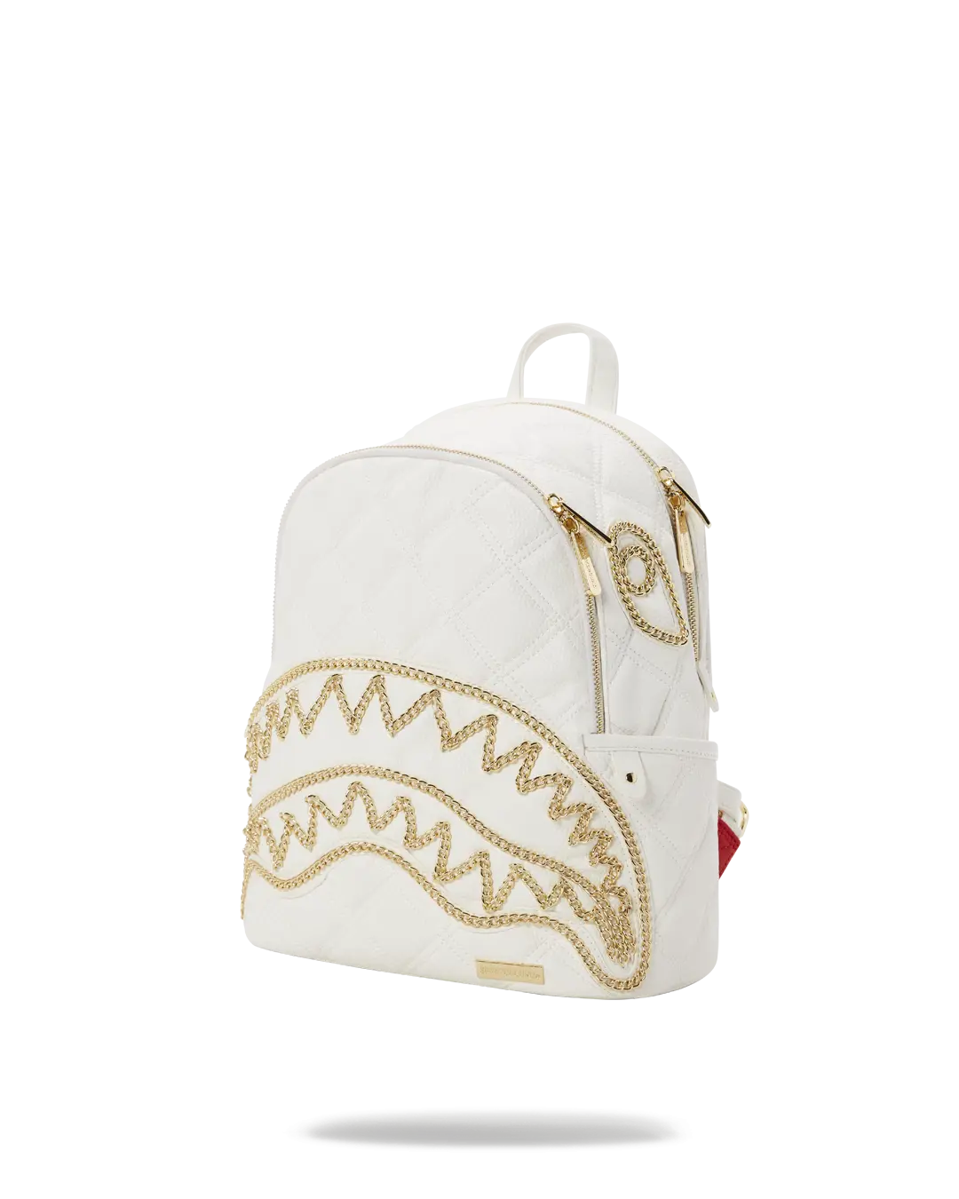 RIVIERA LE BLANC GOLD CHAIN SHARK SAVAGE BACKPACK - Image 7
