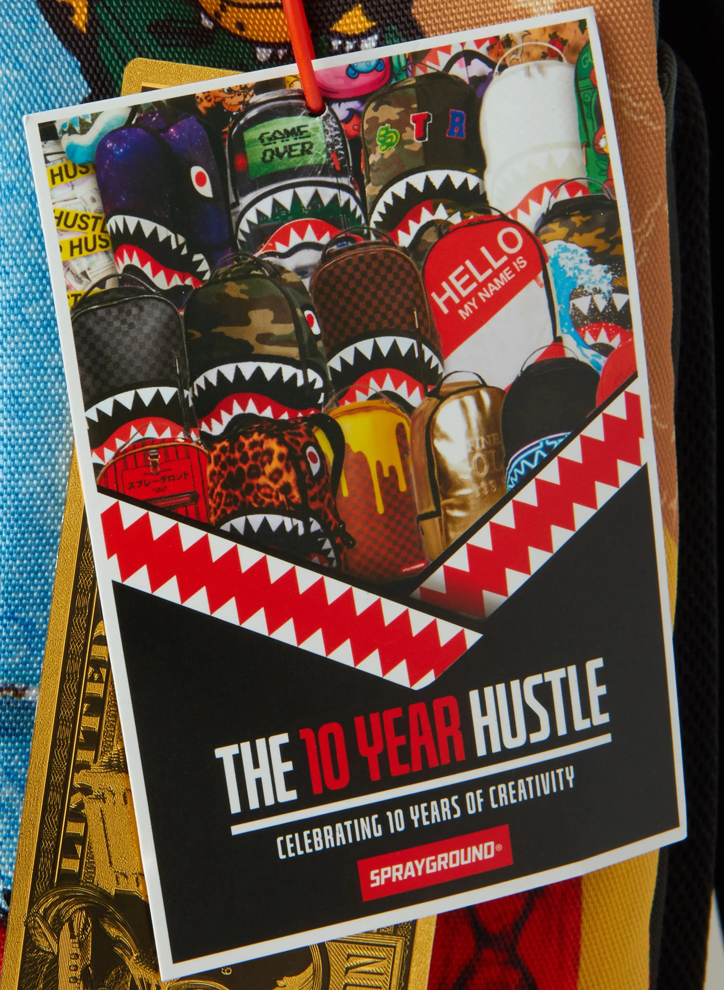 THE 10 YEAR HUSTLE BACKPACK. MYSTERY BOX. NUMBERED 1 OF 100 - Image 3