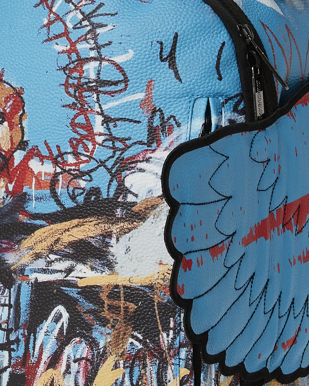 OFFICIAL BASQUIAT UNTITLED (FALLEN ANGEL) 1981 WING BACKPACK (DLXV) - Image 10