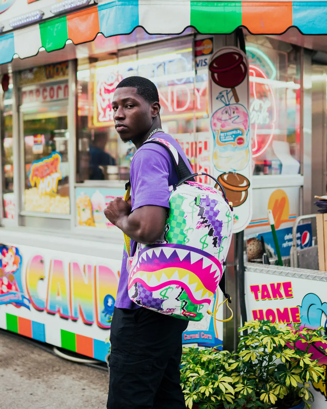 DREAMY TECHNICOLOR BACKPACK (DLXV) - Image 2