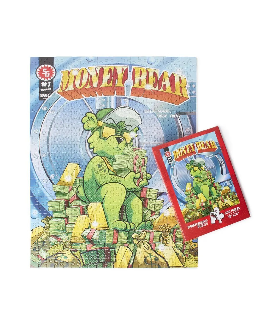 SPRAYGROUND MONEY BEAR PUZZLE (500 Pcs) - Image 2