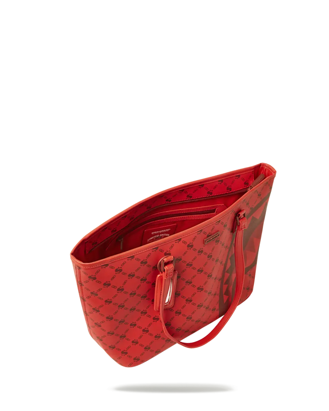 MONEY PATTERN BRICK TOTE - Image 7