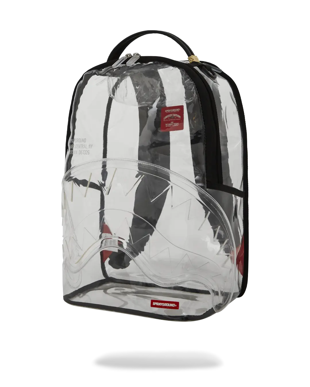 100% CLEAR BACKPACK - SHARK CENTRAL - Image 9