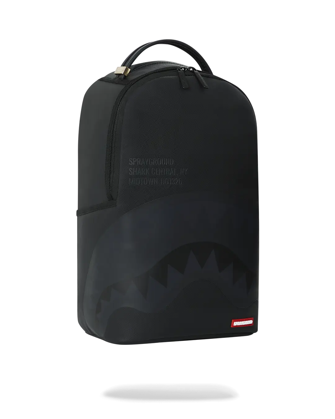 SHARK CENTRAL (BLK ON BLK) BACKPACK (DLXV) - Image 3