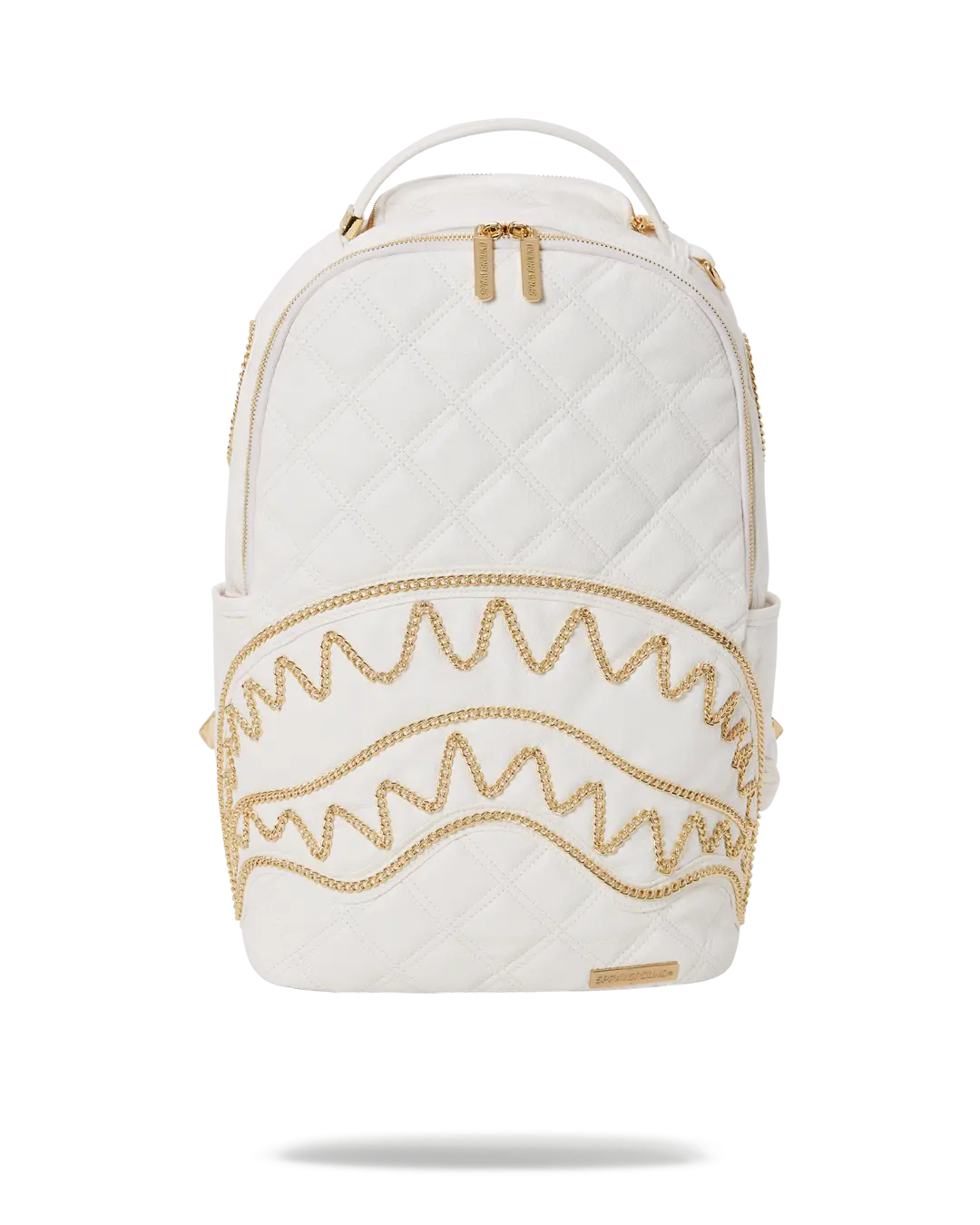 RIVIERA LE BLANC GOLD CHAIN SHARK BACKPACK (DLXV)
