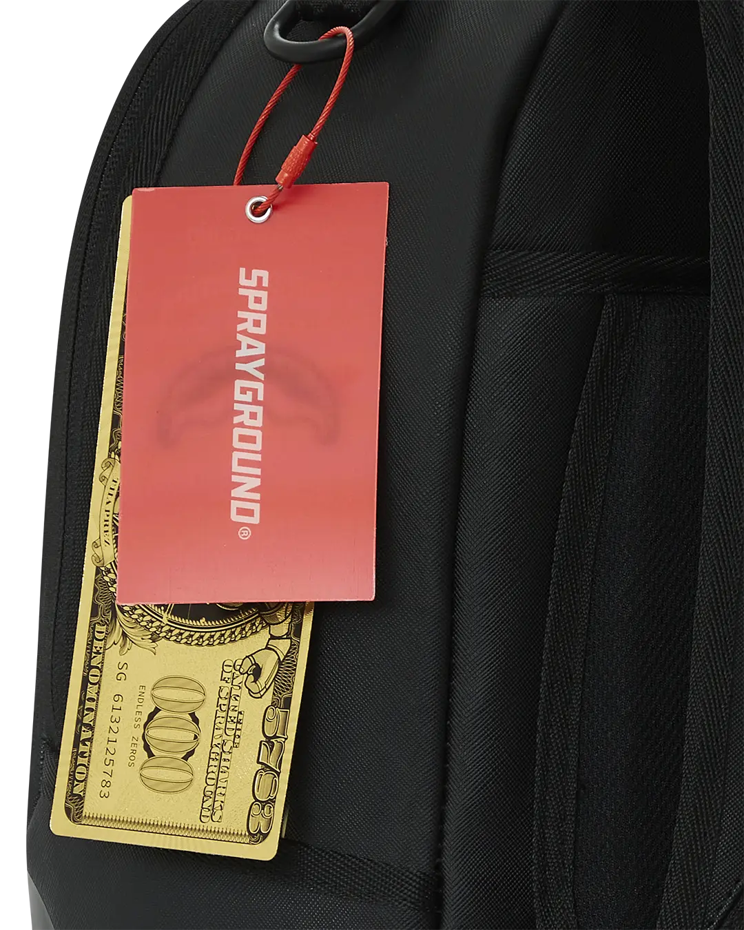 SHARK CENTRAL (BLK ON BLK) BACKPACK (DLXV) - Image 12