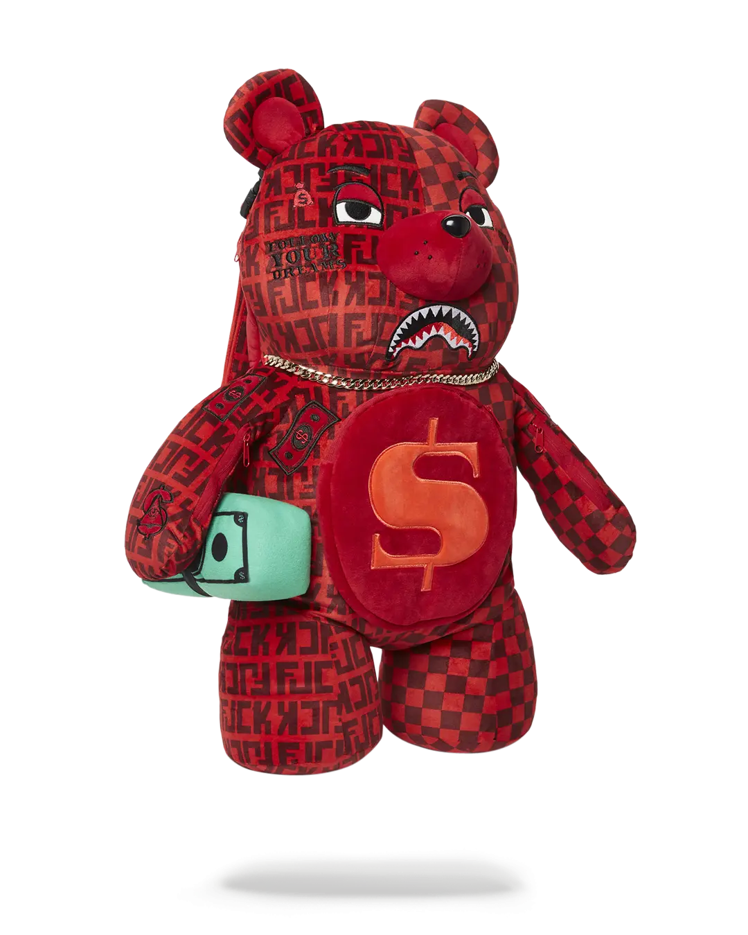 VENI VIDI VICI MONEYBEAR TEDDYBEAR BACKPACK - Image 3