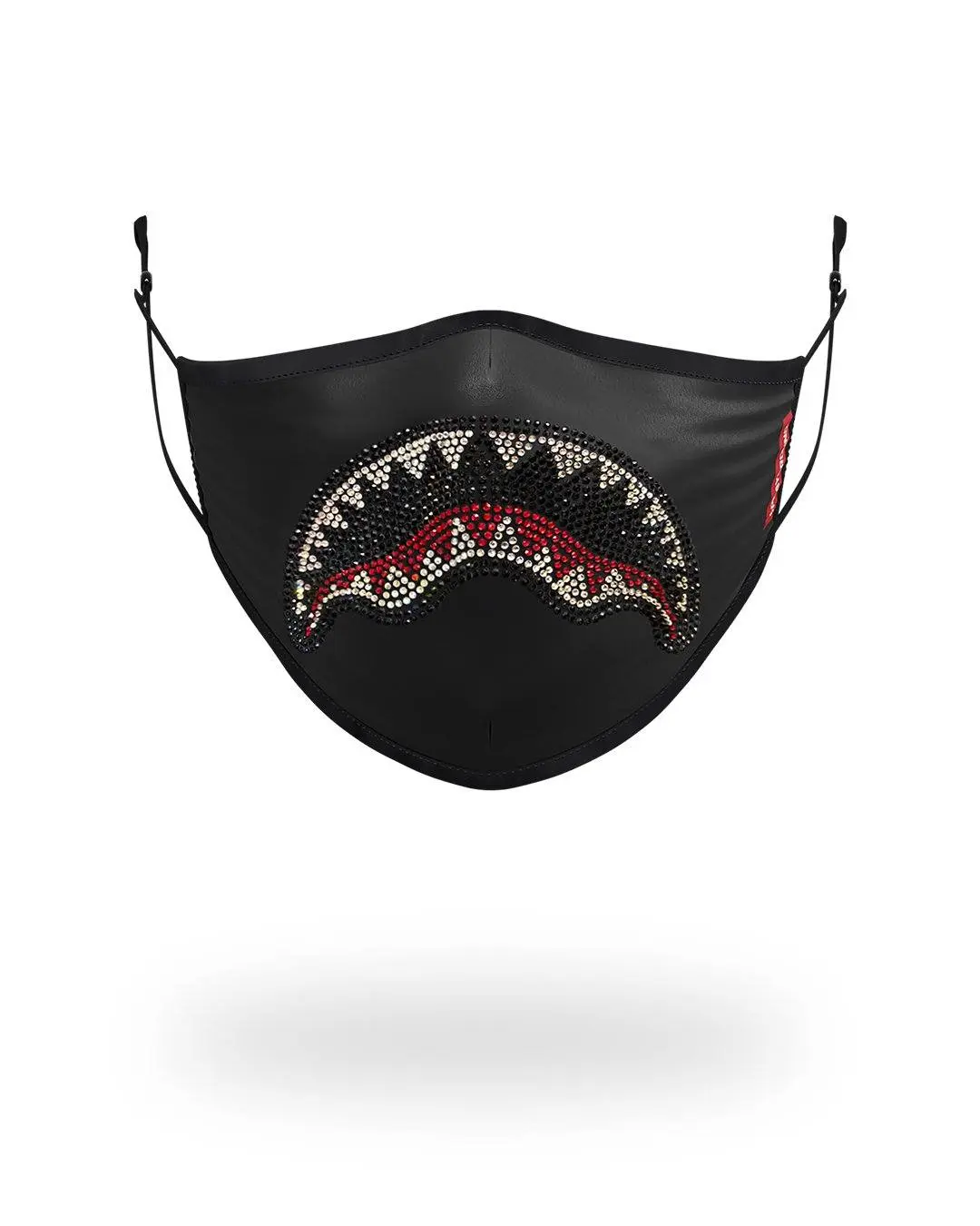 ADULT TRINITY SHARK FORM FITTING FACE MASK - Image 3
