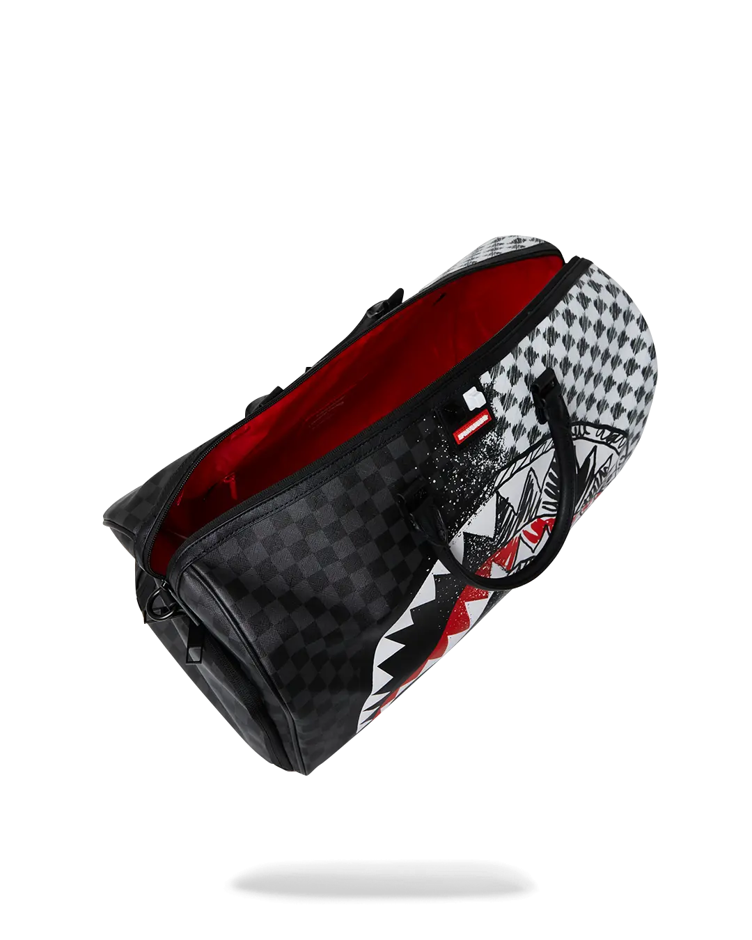 SCRIBBLE DRIBBLE CHECK DUFFLE - Image 15