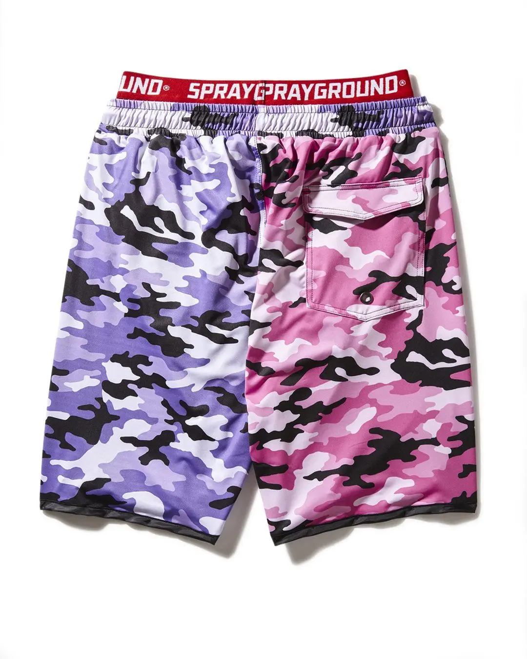 SPLIT CAMO CORTO SWIM TRUNKS - Image 3