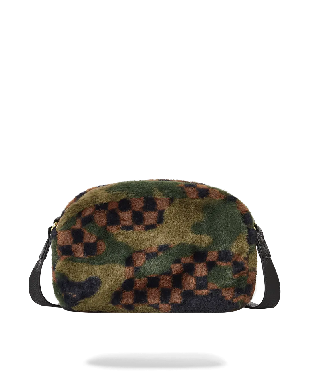 BIG SKY FUR SHARK MESSENGER BRICK BAG - Image 5