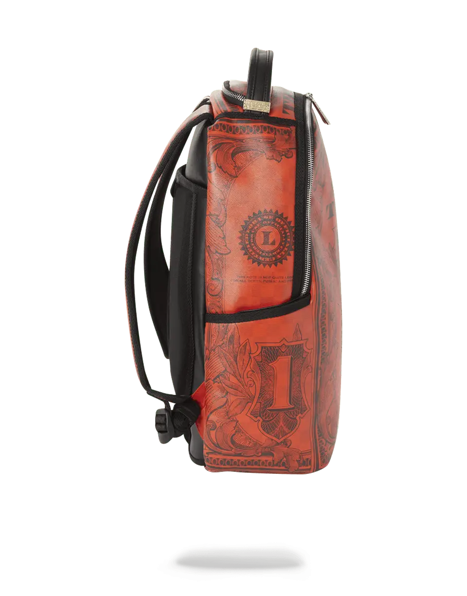 IN GOD WE TRUST RED BACKPACK (ONE OF ONE) - Image 4