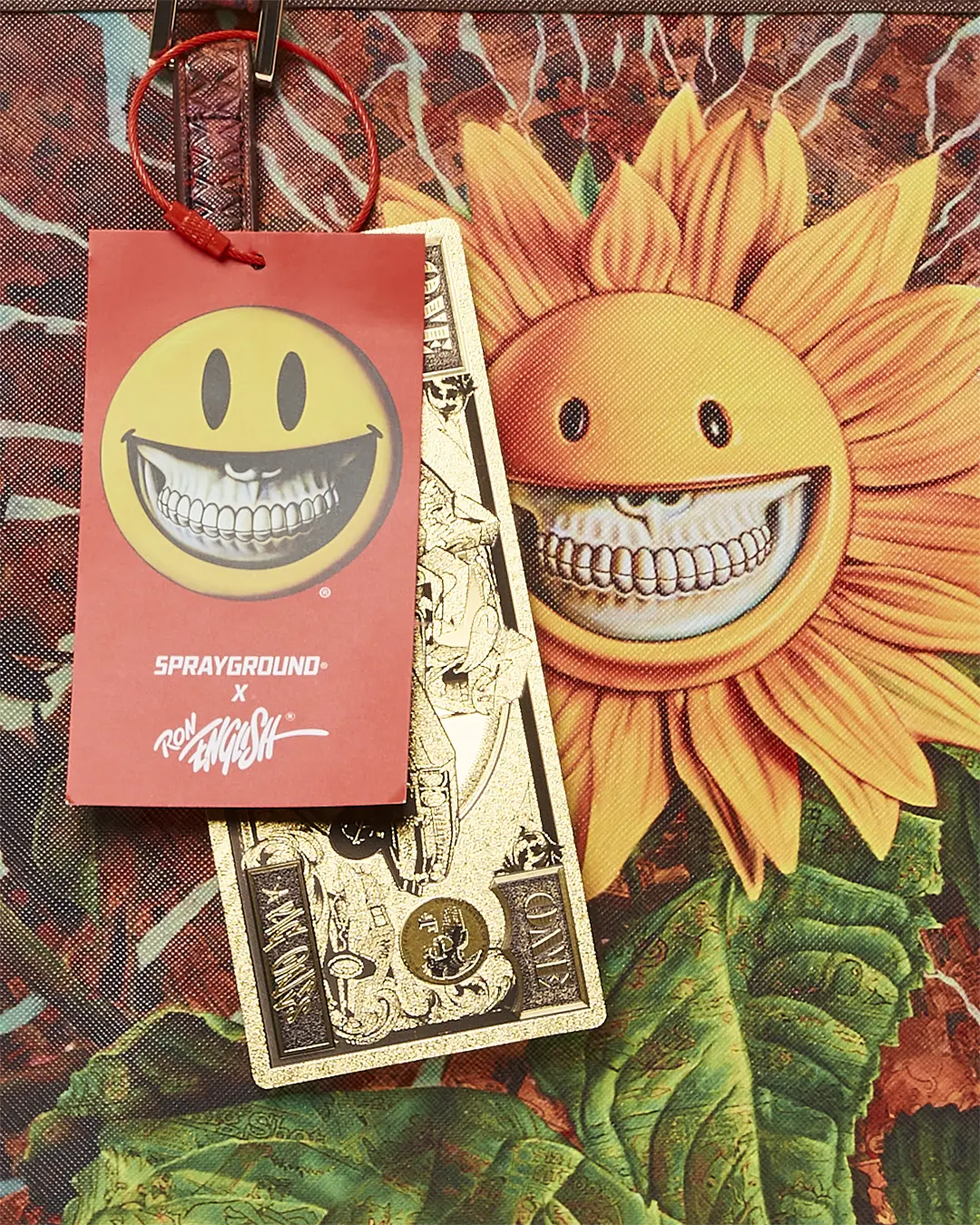 SUNFLOWER GRIN RON ENGLISH COLLAB TOTE - Image 13