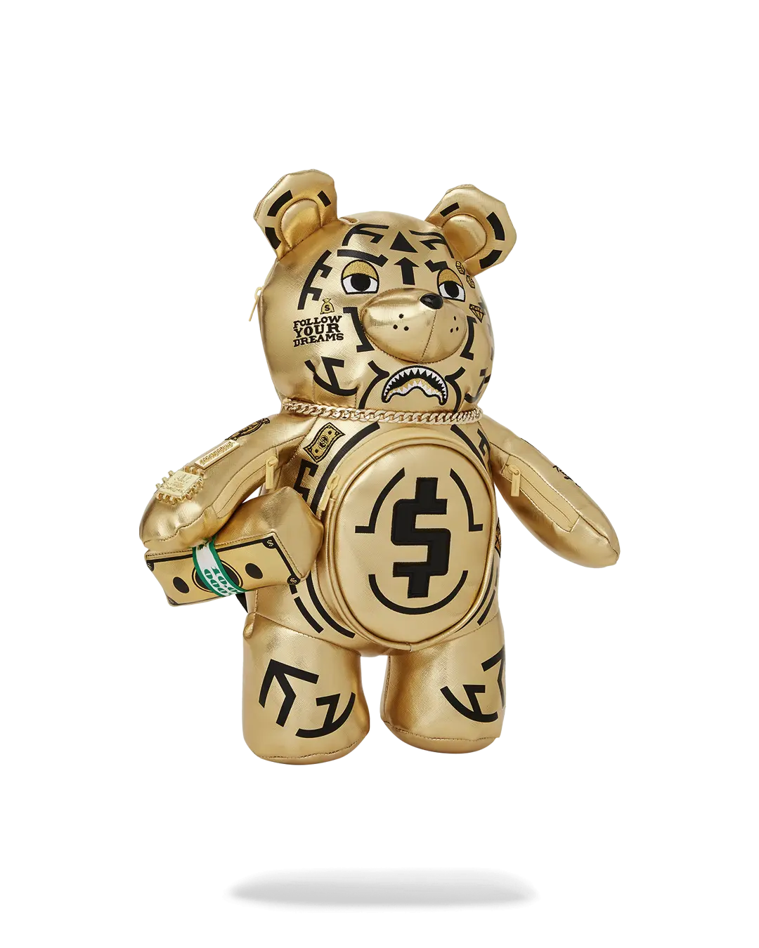 A.I.8 AFRICAN INTELLIGENCE PATH TO THE FUTURE II MEDIUM MONEYBEAR TEDDYBEAR BACKPACK - Image 3