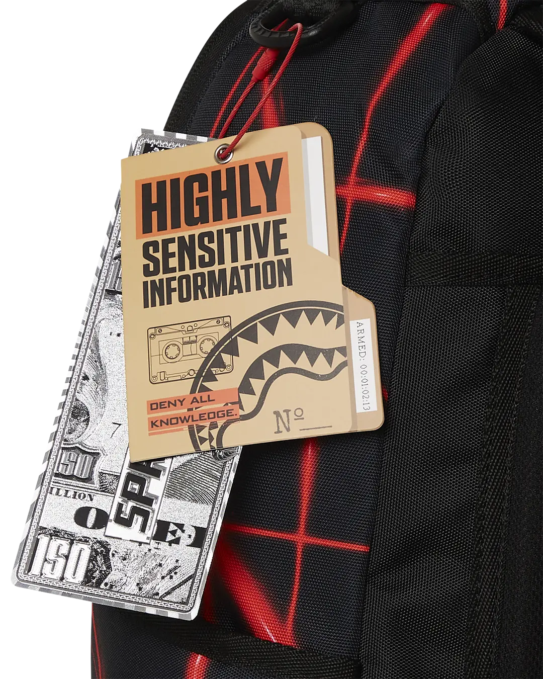 MISSION IMPOSSIBLE HEIST LASER SHARK BACKPACK - Image 13