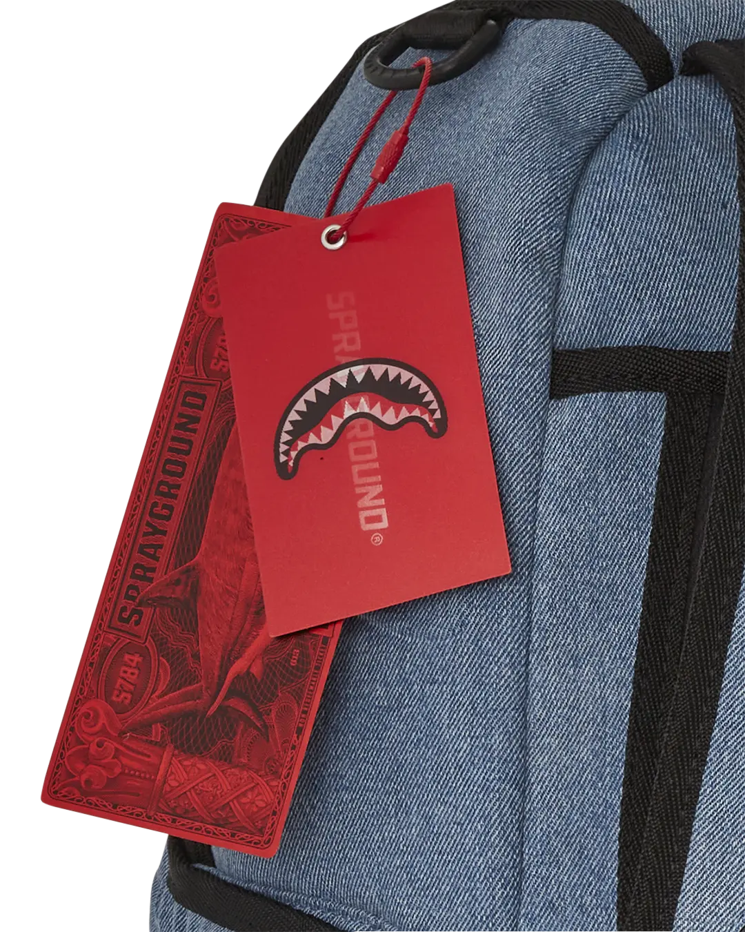STONE WASH 3D SHARK BACKPACK - Image 10