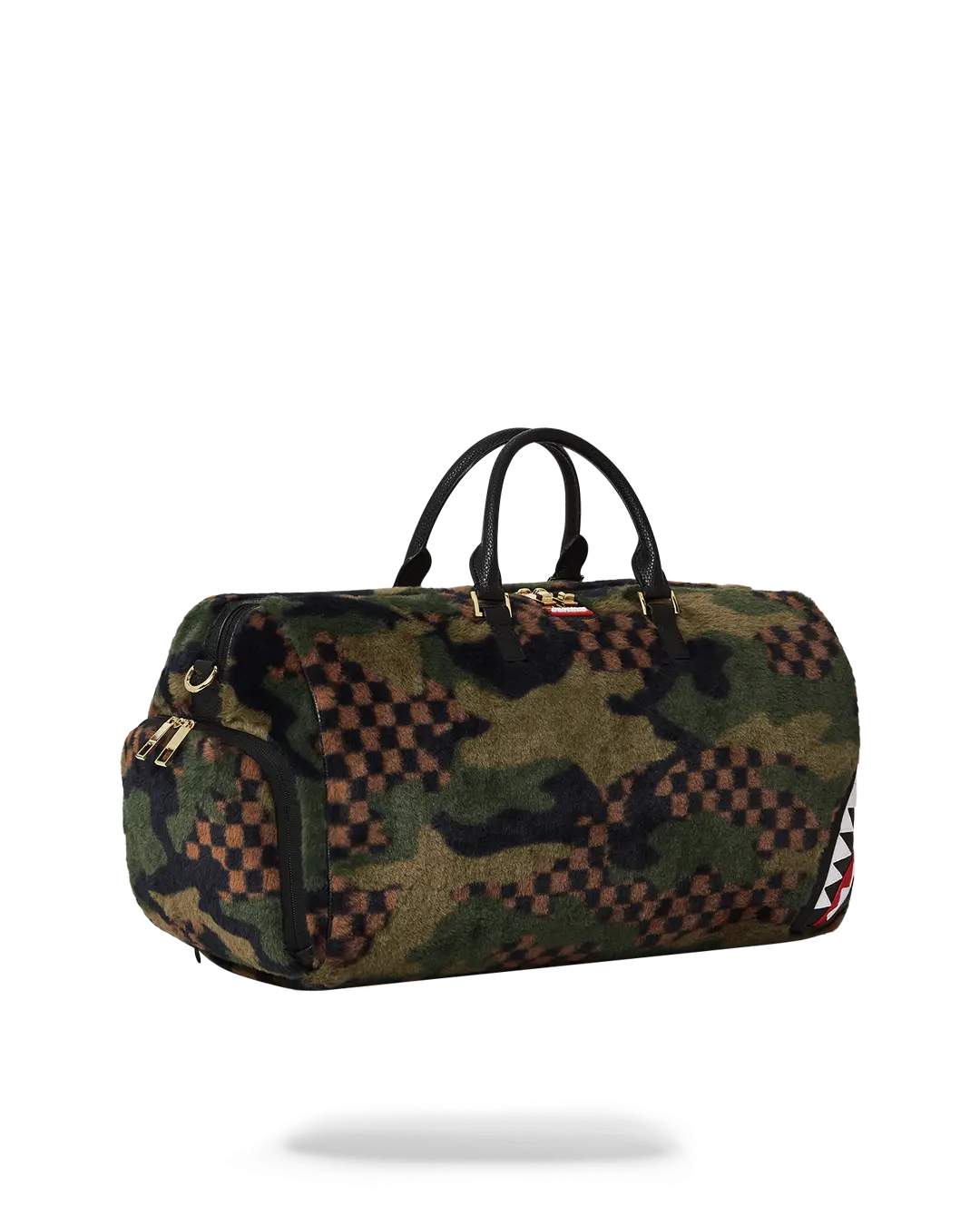 BIG SKY FUR SHARK DUFFLE - Image 3